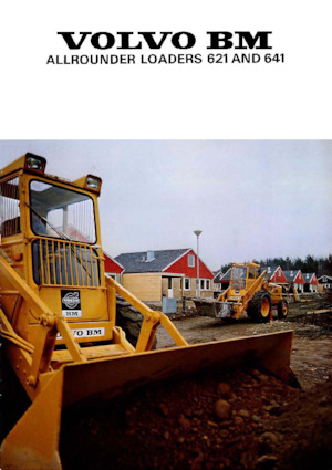 Gumikerekes homlokrakodók Volvo 641