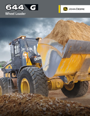 Gumikerekes homlokrakodók John Deere Construction 544 G