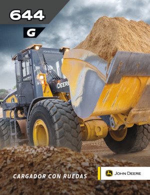 Gumikerekes homlokrakodók John Deere Construction 644 G