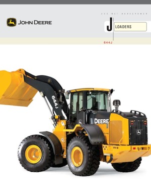 Gumikerekes homlokrakodók John Deere Construction 644 J