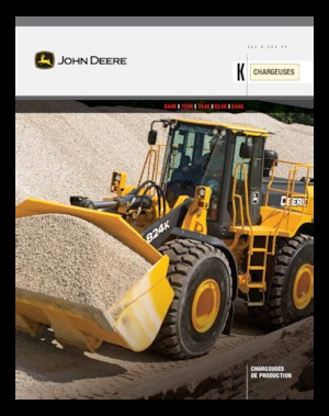 Gumikerekes homlokrakodók John Deere Construction 644K