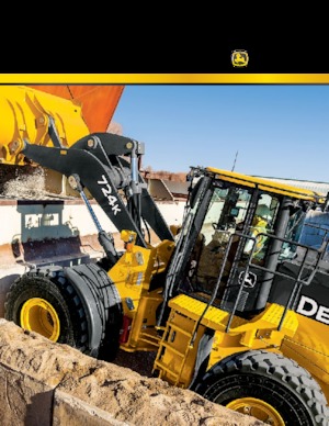 Gumikerekes homlokrakodók John Deere Construction 644K