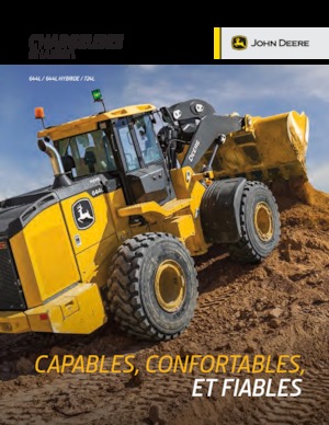 Gumikerekes homlokrakodók John Deere Construction 644L