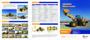 Gumikerekes homlokrakodók SEM 655D