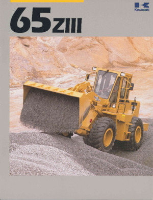 Gumikerekes homlokrakodók Kawasaki 65Z III