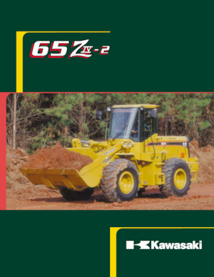 Gumikerekes homlokrakodók Kawasaki 65Z IV-2
