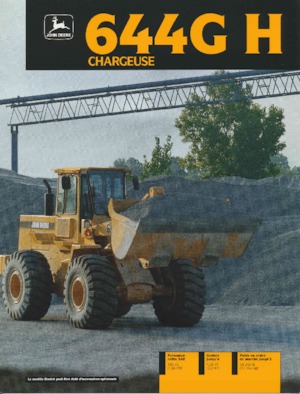 Gumikerekes homlokrakodók John Deere Construction 664 G H