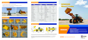 Gumikerekes homlokrakodók SEM 668D