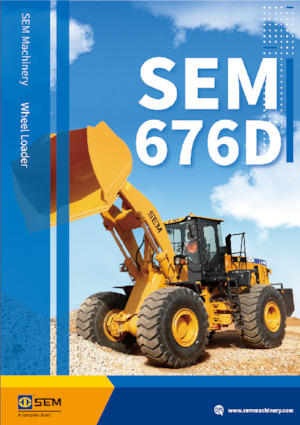 Gumikerekes homlokrakodók SEM 676D