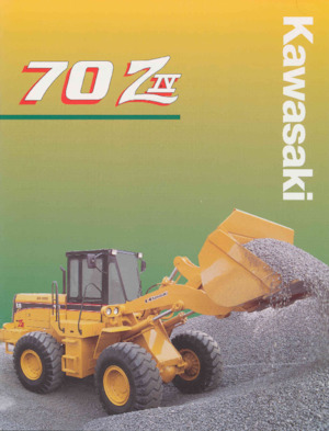 Gumikerekes homlokrakodók Kawasaki 70Z IV