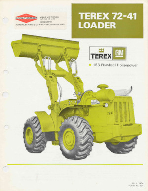 Gumikerekes homlokrakodók Terex 72-41