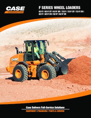 Gumikerekes homlokrakodók Case 621 F