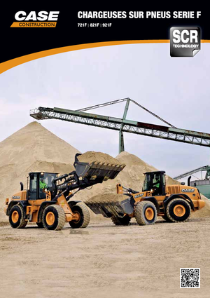 Gumikerekes homlokrakodók Case 921 F ZB