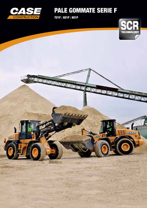 Gumikerekes homlokrakodók Case 921 F ZB