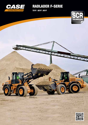 Gumikerekes homlokrakodók Case 921 F ZB