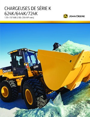 Gumikerekes homlokrakodók John Deere Construction 724 K