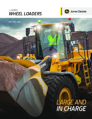 Gumikerekes homlokrakodók John Deere Construction 844L