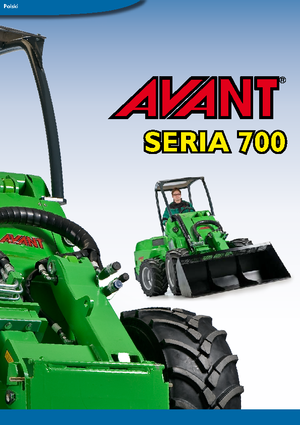 Gumikerekes homlokrakodók Avant Tecno Avant 750