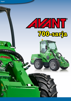 Gumikerekes homlokrakodók Avant Tecno Avant 750