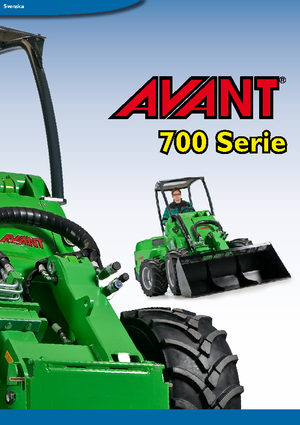 Gumikerekes homlokrakodók Avant Tecno Avant 750