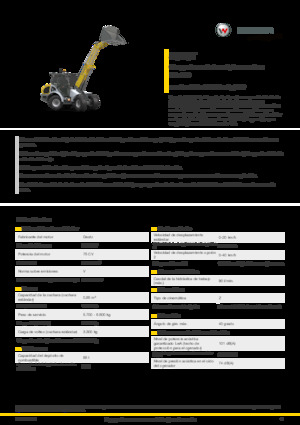 Gumikerekes homlokrakodók Kramer 8085T