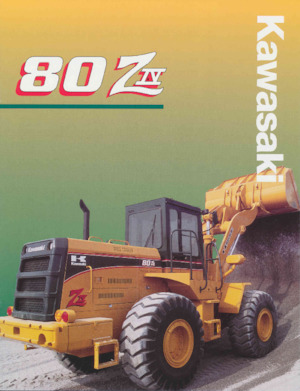 Gumikerekes homlokrakodók Kawasaki 80Z IV