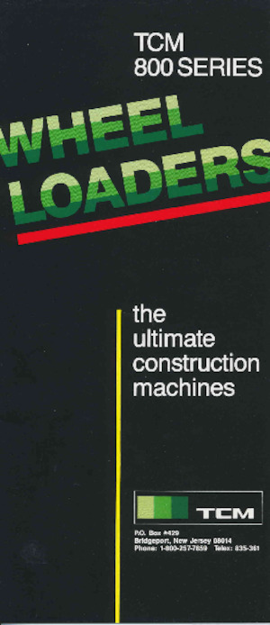 Gumikerekes homlokrakodók TCM 840