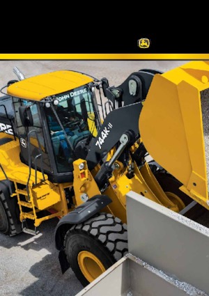 Gumikerekes homlokrakodók John Deere Construction 844K-III