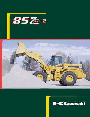 Gumikerekes homlokrakodók Kawasaki 85Z IV-2