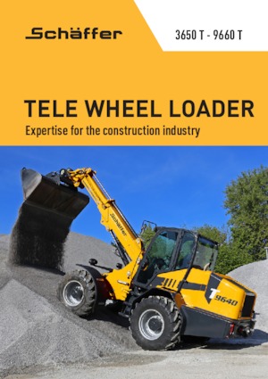 Gumikerekes homlokrakodók Schäffer 3650 T SLT