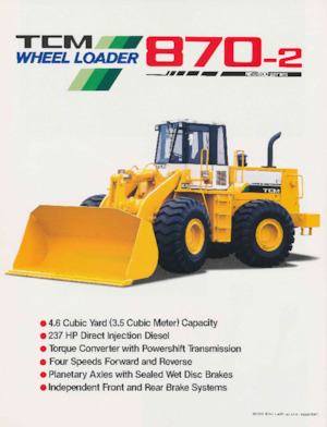 Gumikerekes homlokrakodók TCM 870-2