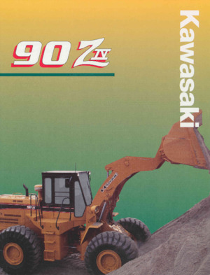Gumikerekes homlokrakodók Kawasaki 90Z IV