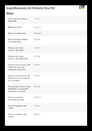 Gumikerekes homlokrakodók Caterpillar 938