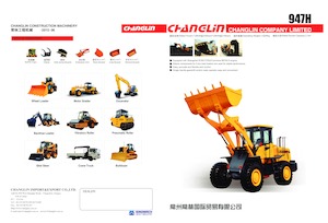 Gumikerekes homlokrakodók Changlin 947H