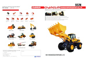 Gumikerekes homlokrakodók Changlin 957H