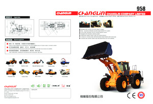 Gumikerekes homlokrakodók Changlin 958