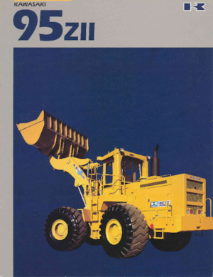 Gumikerekes homlokrakodók Kawasaki 95Z II