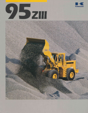 Gumikerekes homlokrakodók Kawasaki 95Z III