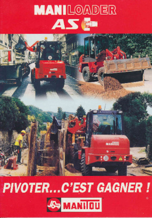 Gumikerekes homlokrakodók Manitou AS 14