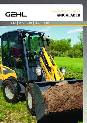 Gumikerekes homlokrakodók Gehl AL140
