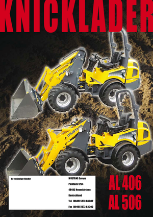 Gumikerekes homlokrakodók Mustang AL 406