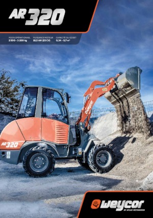 Gumikerekes homlokrakodók weycor AR 320