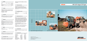 Gumikerekes homlokrakodók Atlas AR 35