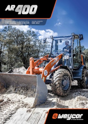 Gumikerekes homlokrakodók weycor AR 400