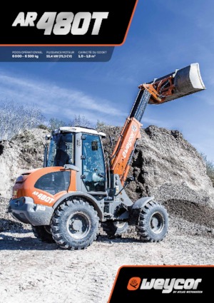 Gumikerekes homlokrakodók weycor AR 480 T