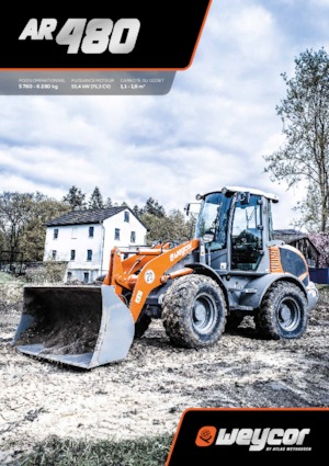 Gumikerekes homlokrakodók weycor AR 480