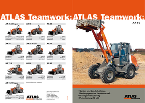 Gumikerekes homlokrakodók Atlas AR 50