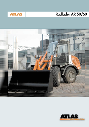 Gumikerekes homlokrakodók Atlas AR 50