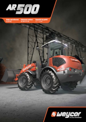 Gumikerekes homlokrakodók weycor AR 500