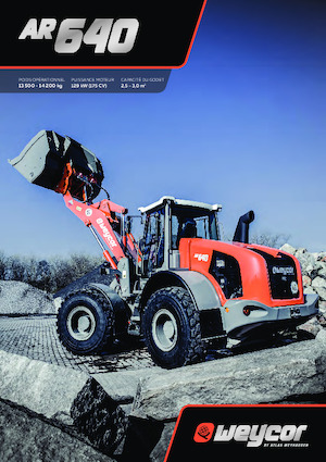 Gumikerekes homlokrakodók weycor AR 640